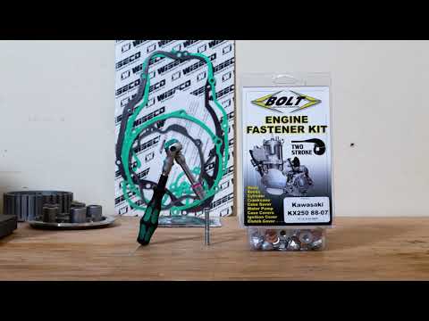 Bolt Engine Fastener Kit Suzuki RM250 '96-'00